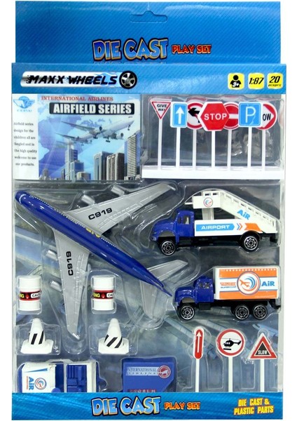 Max Wheels 1:87 Oyun Seti 20 Parça
