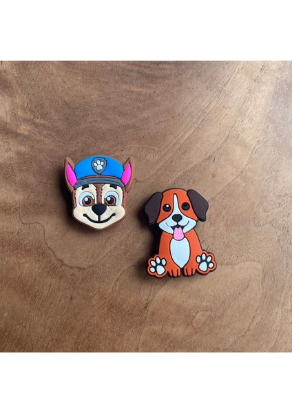 Jibbitz Terlik Süsü 2 Li Set Paw Patrol