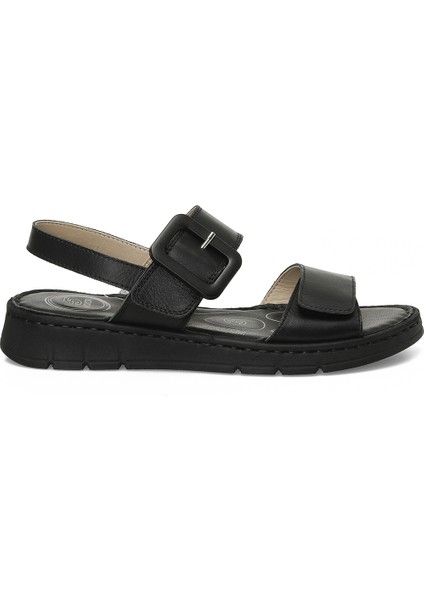 166245.Z5FX Siyah Kadın Comfort Sandalet
