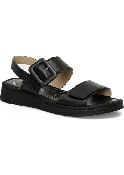 166245.Z5FX Siyah Kadın Comfort Sandalet