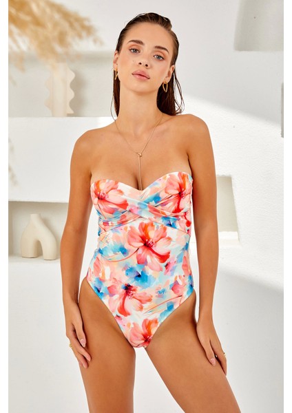 Lapıeno 4101 Dolgulu Kaplı Straplez Mayo