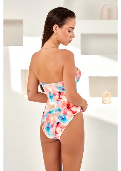 Lapıeno 4101 Dolgulu Kaplı Straplez Mayo