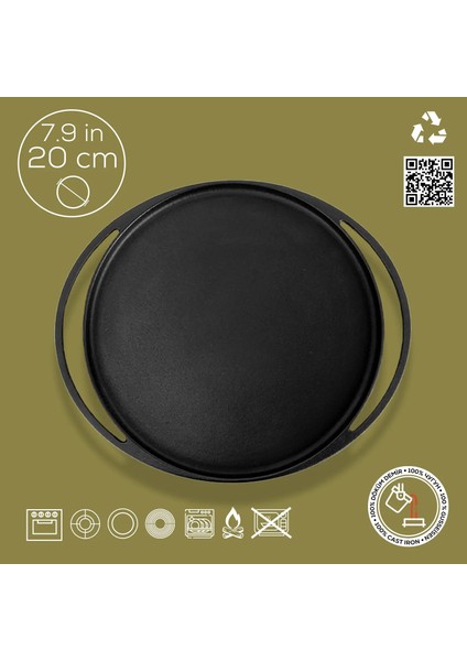 Pizza Tabağı 20 cm Eco
