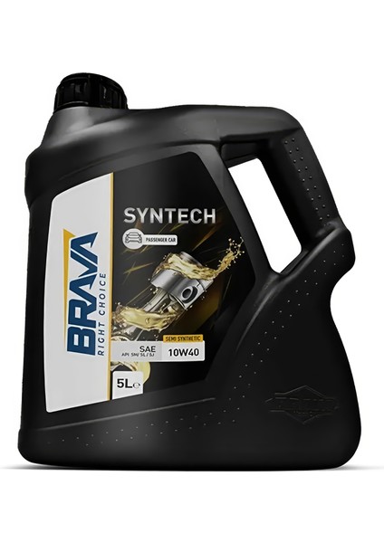 Syntech 10W40 5 Lt Yarı Sentetik Motor Yağı