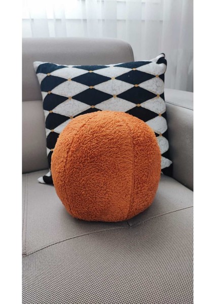 42 cm turuncu peluş yastık, yatak ve oturma dekorasyonu için mükemmel seçim