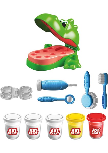 Art Craft Dino Dişçi Hamur Seti