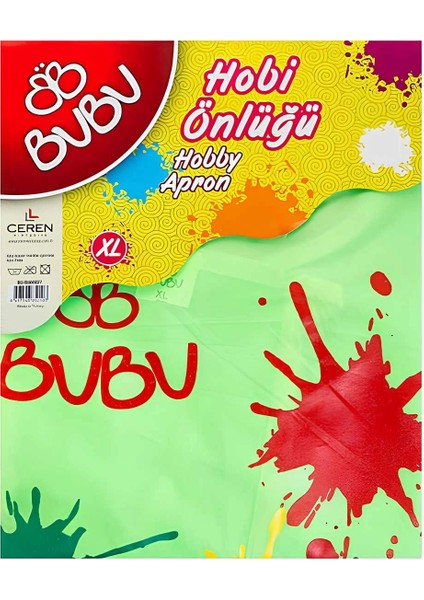 Bu-Bu Games Önlük 8-10 Yaş (Su Geçirmez)