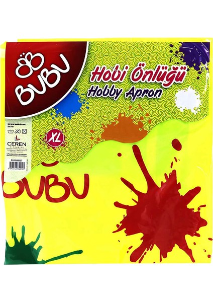 Bu-Bu Games Önlük 8-10 Yaş (Su Geçirmez)