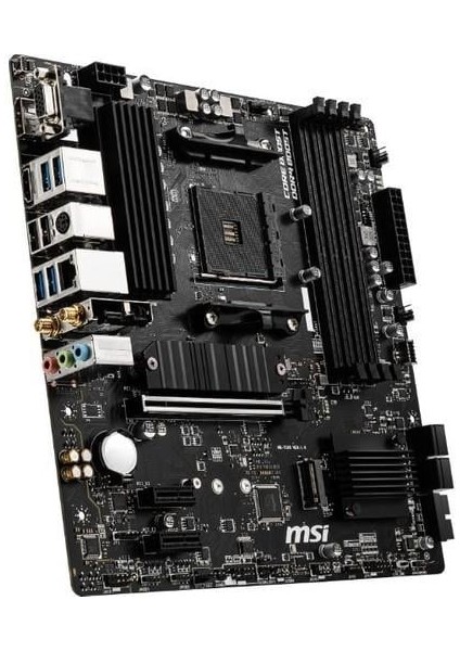 Msı B550M Pro-Vdh Wıfı Ddr4 M2 Pcıe Nvme HDMI Dp Pcıe 16X V4.0 Am4 Matx