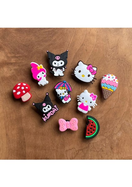 Jibbitz Terlik Süsü 10'lu Set