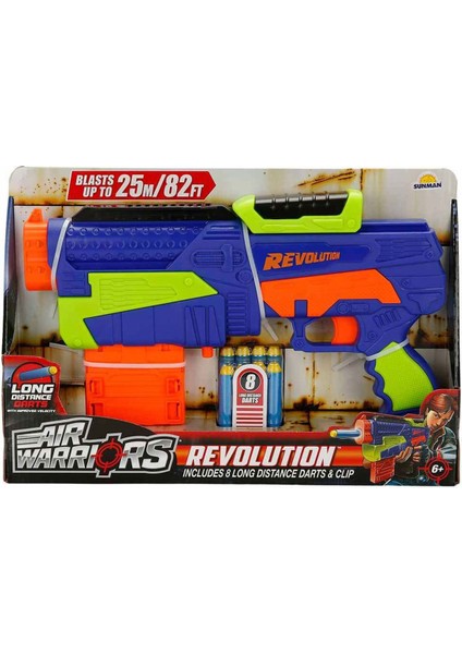 Air Warriors Revolution Sünger Dart Atan Oyuncak