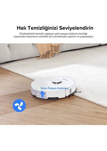 S8 Sonic Mopping Akıllı Robot Süpürge S8