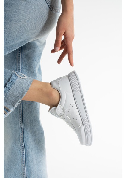 Feyen Kadın Beyaz Günlük Spor Ayakkabı