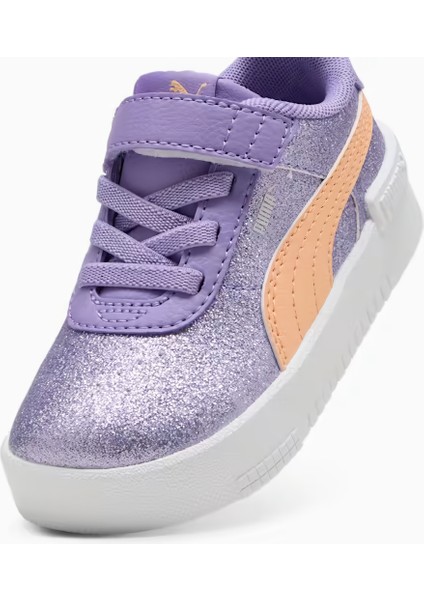 Jola Glitz Glam Ac+ Inf Lastik Bagcıklı Cırtlı Pembe Simli Kız Çocuk Bebek Spor Ayakkabı 401674-01