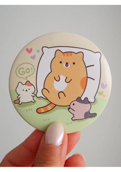 1 Adet Cep Makyaj Aynası Yuvarlak Çanta Içi Cute Animals Yuvarlak Ayna Çanta Boy indirimleri