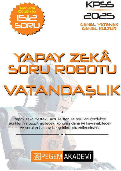 Kpss Genel Yetenek Genel Kültür Tamamı Çözümlü Vatandaşlık Soru R