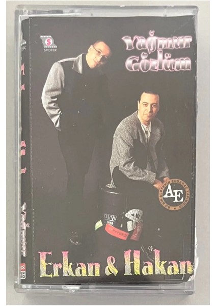 Erkan & Hakan Yağmur Gözlüm Kaset (Orjinal Dönem Baskı)