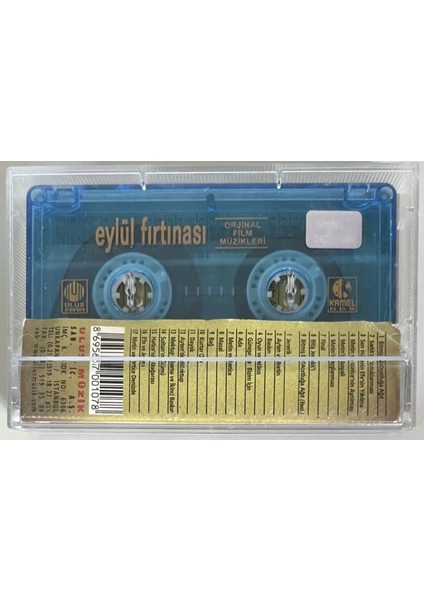 Eylül Fırtınası Orjinal Müzik Filmleri Kaset (Orjinal Dönem Baskı) fiyatları