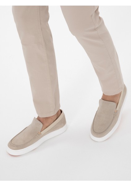 Erkek Bej Loafer Ayakkabı 50302398-VR011