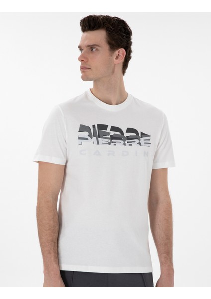 Erkek Ekru Regular Fit Tişört 50302589-VR019 modelleri