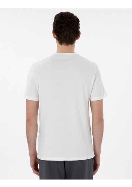 Erkek Ekru Regular Fit Tişört 50302589-VR019 indirimleri