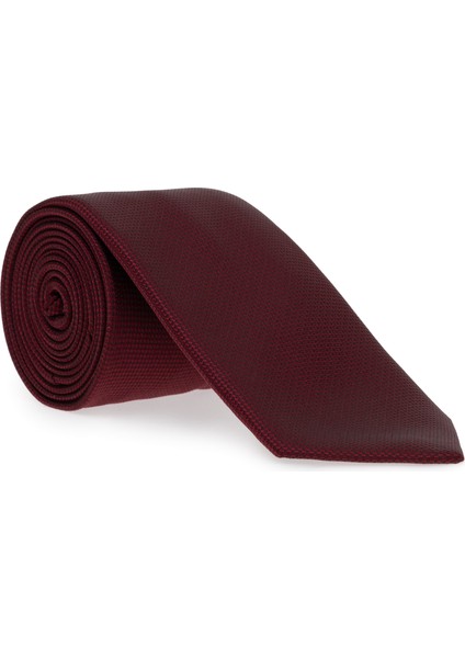 Erkek Bordo Mikro Kravat 50306984-900
