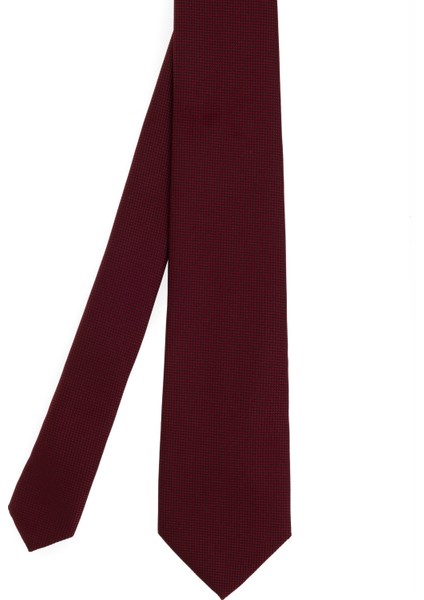 Erkek Bordo Mikro Kravat 50306984-900