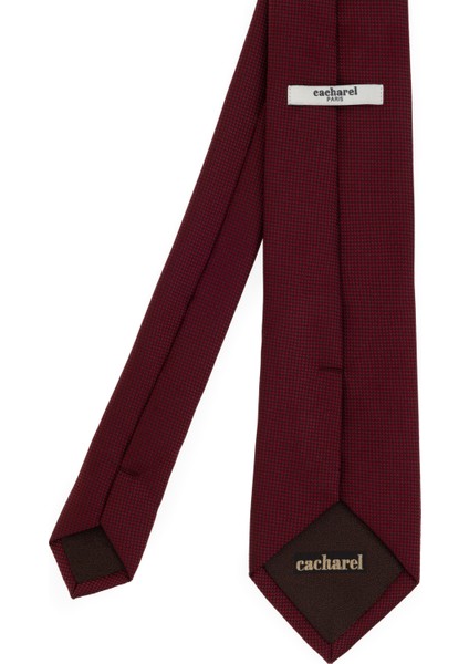 Erkek Bordo Mikro Kravat 50306984-900
