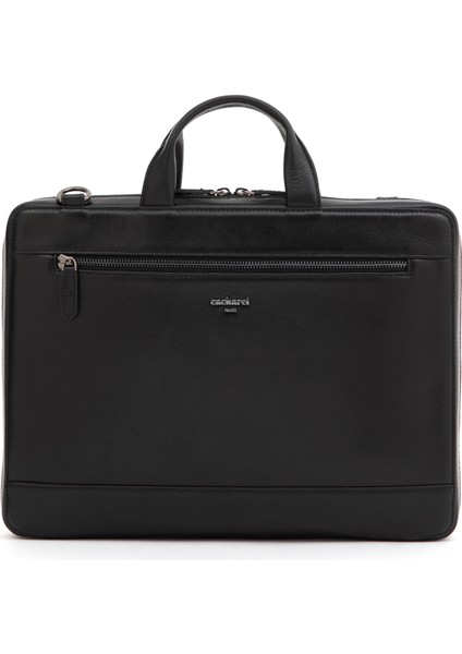 Erkek Erkek Siyah %100 Deri Evrak Çantası 50305287-VR046 fiyatları