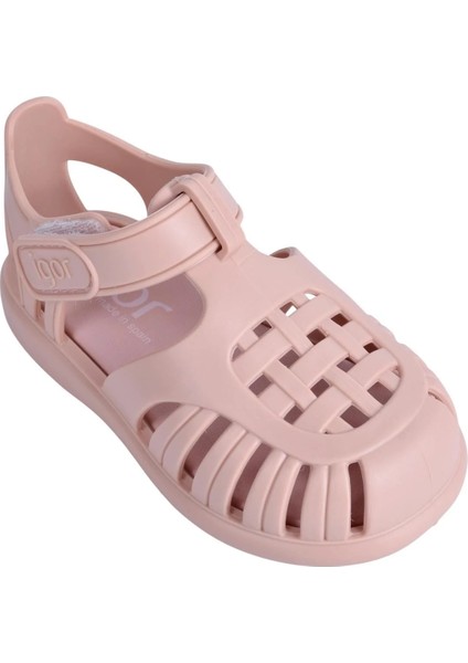S10271-197 Tobby Solıd Pudra Çocuk Sandalet