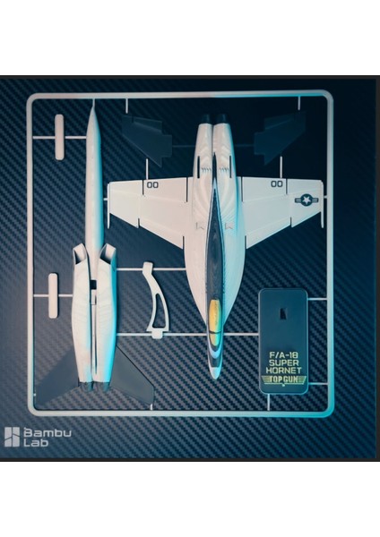 F/a-18 Super Hornet Top Gun Maverick Uçak Modeli Kiti
