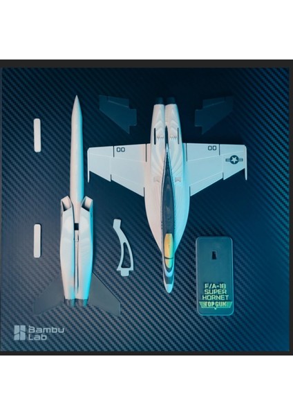 F/a-18 Super Hornet Top Gun Maverick Uçak Modeli Kiti