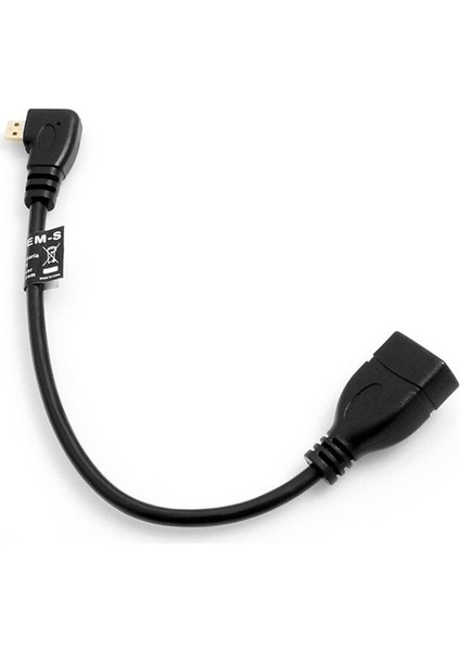 90 Derece Micro HDMI Çevirici Kablo HDMI 90 Derece Micro HDMI Çevirici