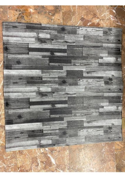 70x70cm Kendinden Yapışkanlı Gri Antrasit 3D Duvar Paneli