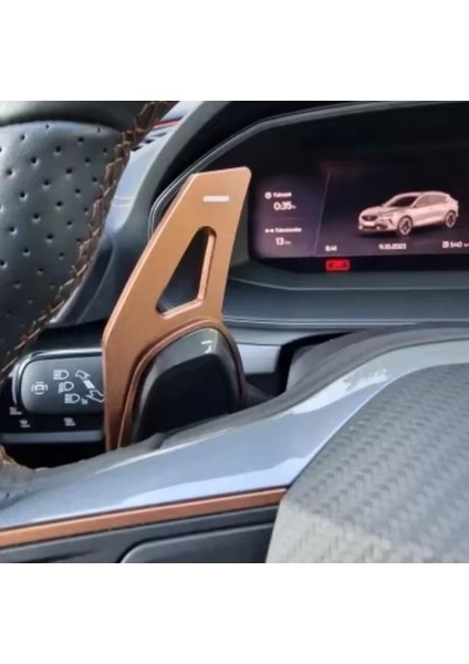 Cupra Formentor F1 Kulakçık Bronz Vites Pedalı Metal fırsatları