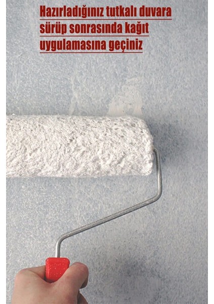 Gri Taş Desenli Duvar Kağıdı, 5,30 m², Yapışkanlı, Salon ve Oturma Odası için ideal