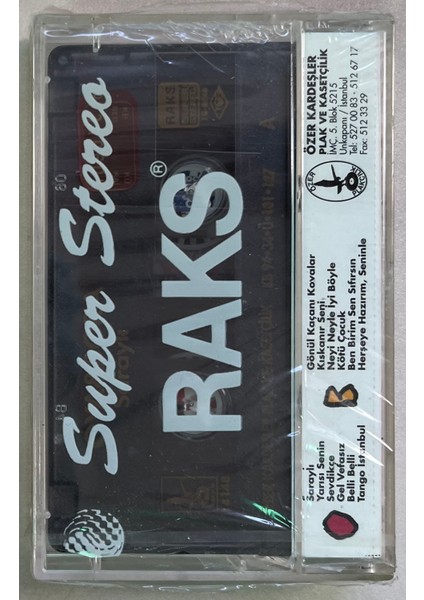 Oya Bora Saraylı Kaset (Jelatininde Sıfır Orjinal Dönem Baskı)