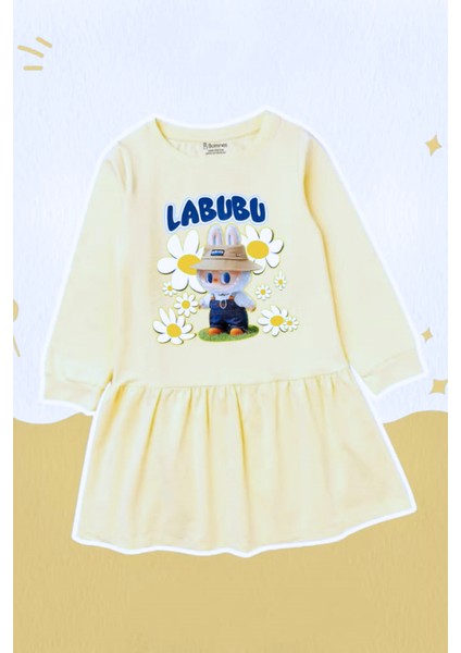 Kız Çocuk Elbise Uzun Kollu Ince Mevsimlik Pamuklu Elbise fiyatları