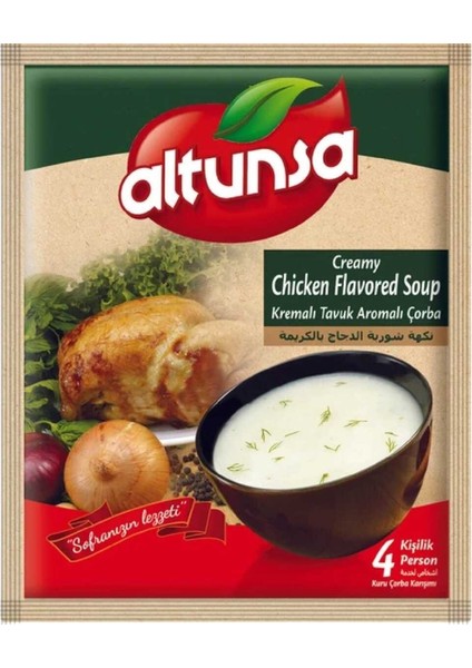 Hazır Çorba Kremalı Tavuk 60 gr 12 Li Paket
