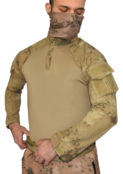Jandarma Kamuflaj Nano Combat Tişört