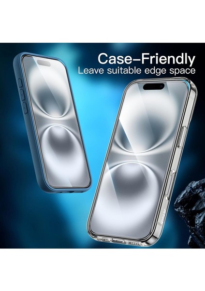 (Armor Tam Kaplayan) Iphone 16 Uyumlu Hizalama Aparatlı Armor Serisi Tam Kaplayan Cam Ekran Koruyucu indirimleri