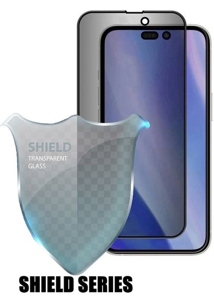 (Shıeld Hayalet) iPhone 16 Plus Uyumlu Hayalet 6d Tam Kaplayan Temperli Cam Ekran Koruyucu