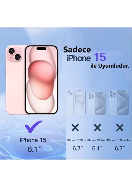 (Armor Hayalet) Iphone 15 Uyumlu Hizalama Aparatlı Hayalet Cam Ekran Koruyucu fırsatları