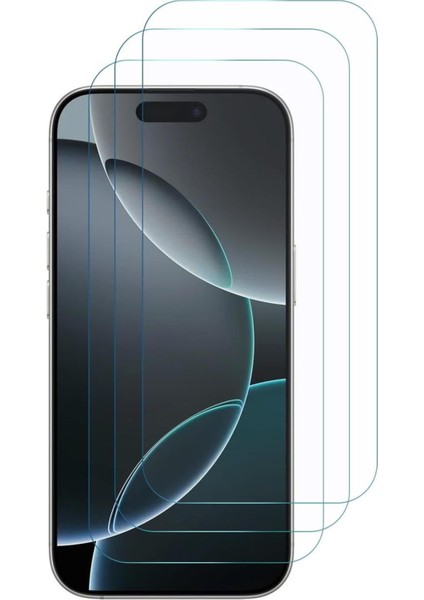 3'lü Paket iPhone 16 Pro Max Uyumlu Temperli Hd+ Cam Ekran Koruyucu (3'lü Paket) modelleri