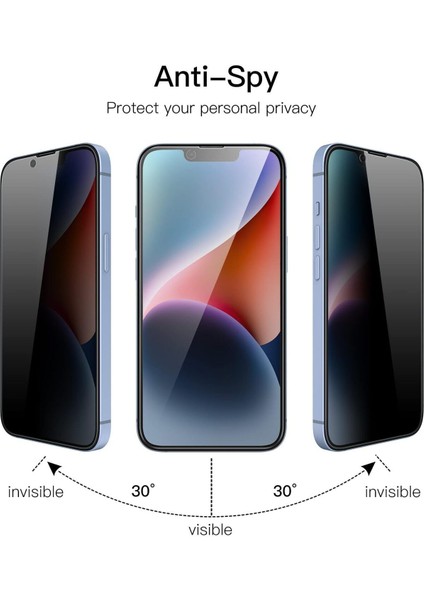 (2'li Guard Hayalet) Iphone 14 Uyumlu Hayalet Özellikli Tam Kaplayan Guard Serisi Cam Ekran Koruyucu fiyatları