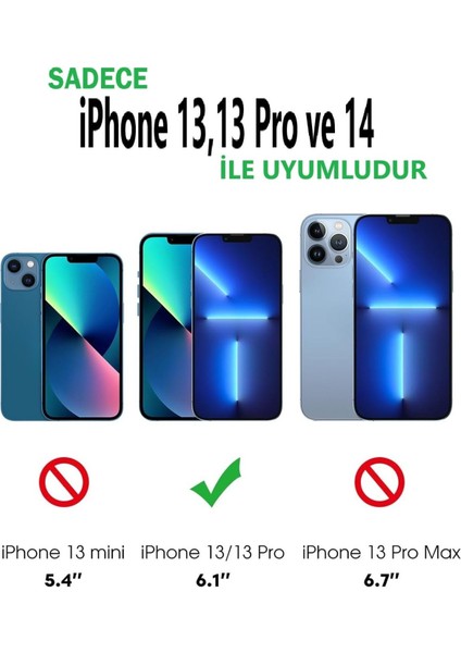 (Shıeld Hayalet) Iphone 13 Uyumlu Shield Serisi Hayalet Tam Kaplayan Cam Ekran Koruyucu