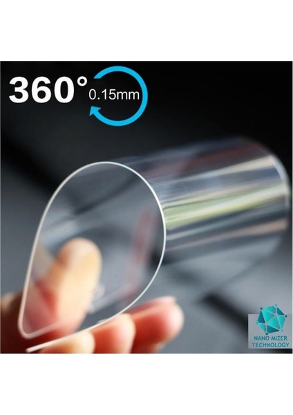 (Esnek Nano Cam) iPhone 16 Pro Max Uyumlu Ultra Ince Darbe Korumalı Esnek Nano Mizer Ekran Koruyucu fiyatları