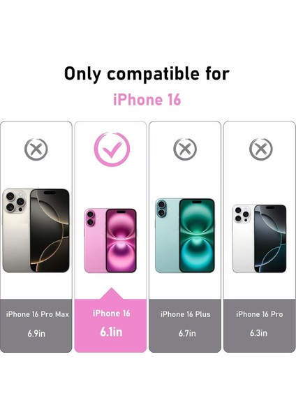 (2 Cam + 1 Kılıf) iPhone 16 Uyumlu 1 Şeffaf Silikon Kılıf + 2 Cam Ekran Koruyucu fiyatları