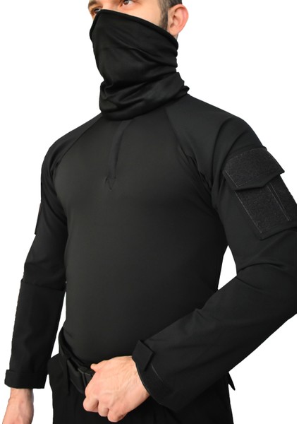 Siyah Combat Tişört Avcı Combat Operasyon Aırsoft Combat fiyatları