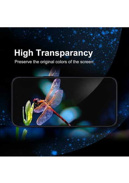 3'lü Paket iPhone 15 Pro Uyumlu Temperli Hd+ Cam Ekran Koruyucu (3'lü Paket) fırsatları